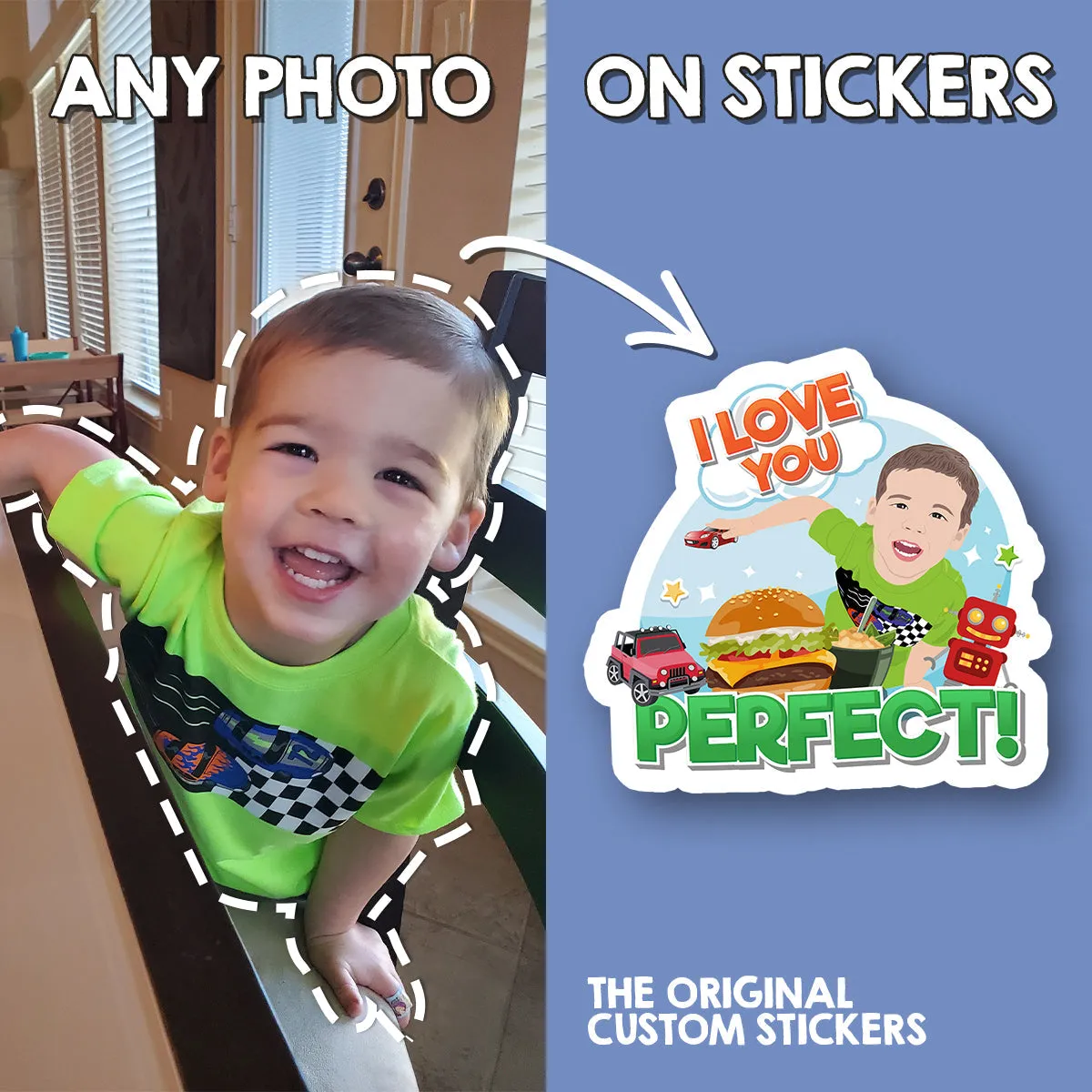Custom Cartoon Stickers