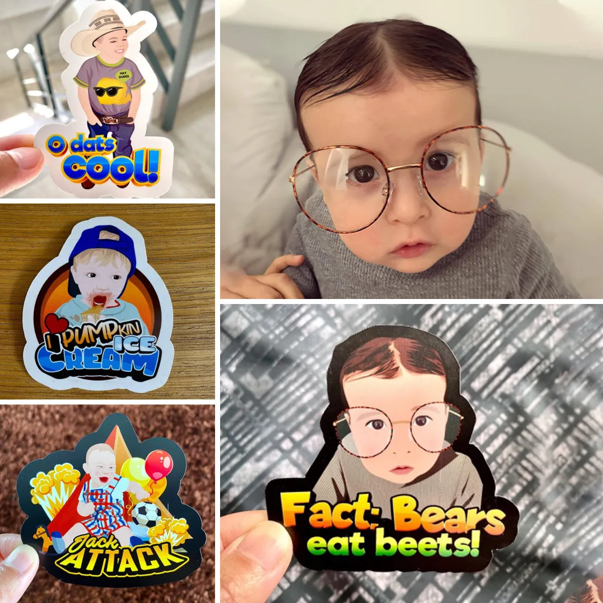 Custom Cartoon Stickers