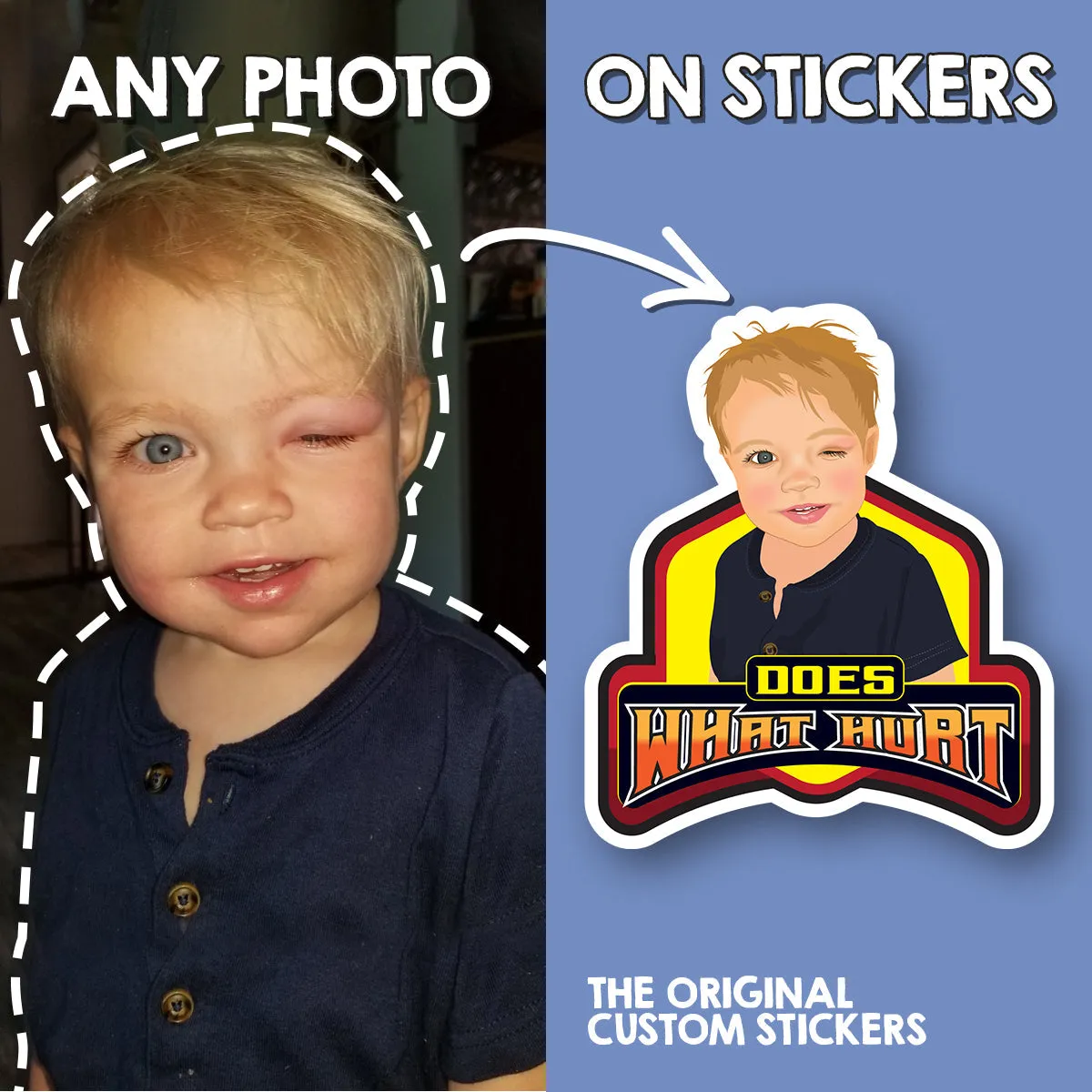 Custom Cartoon Stickers