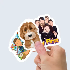 Custom Cartoon Stickers