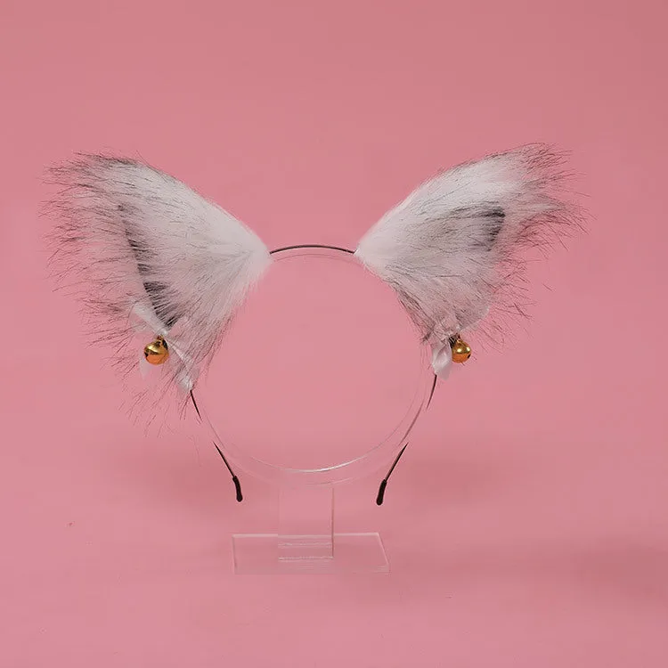 Cute Bow Bell Cat Ears