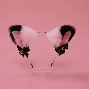 Cute Bow Bell Cat Ears