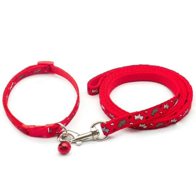 Cute Cartoon Adjustable Dog Collars