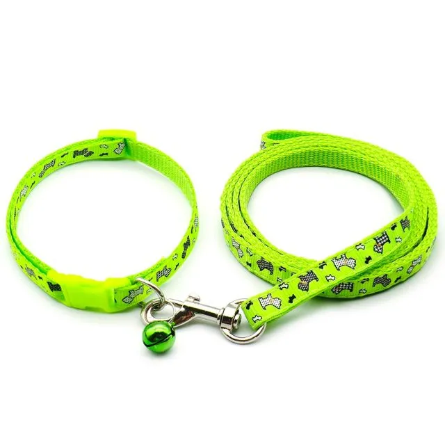 Cute Cartoon Adjustable Dog Collars
