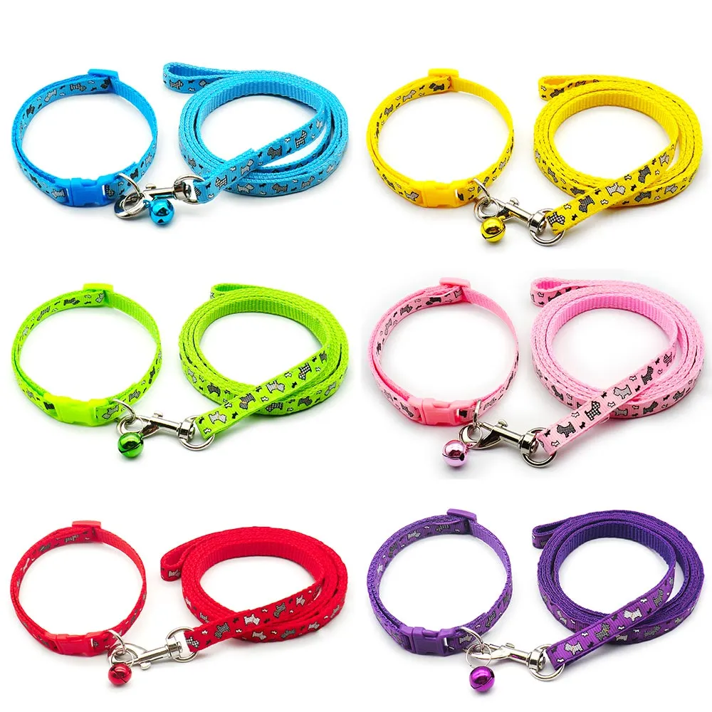 Cute Cartoon Adjustable Dog Collars