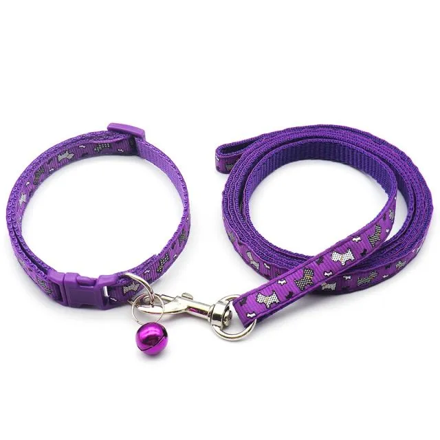 Cute Cartoon Adjustable Dog Collars
