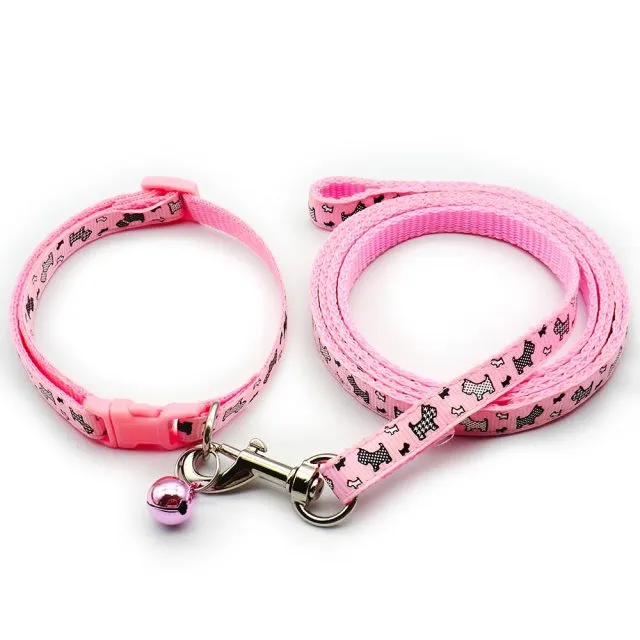 Cute Cartoon Adjustable Dog Collars