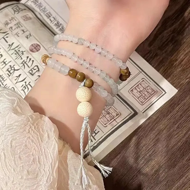 Cute Cartoon Alloy Glass Titanium Steel Wholesale Bracelets