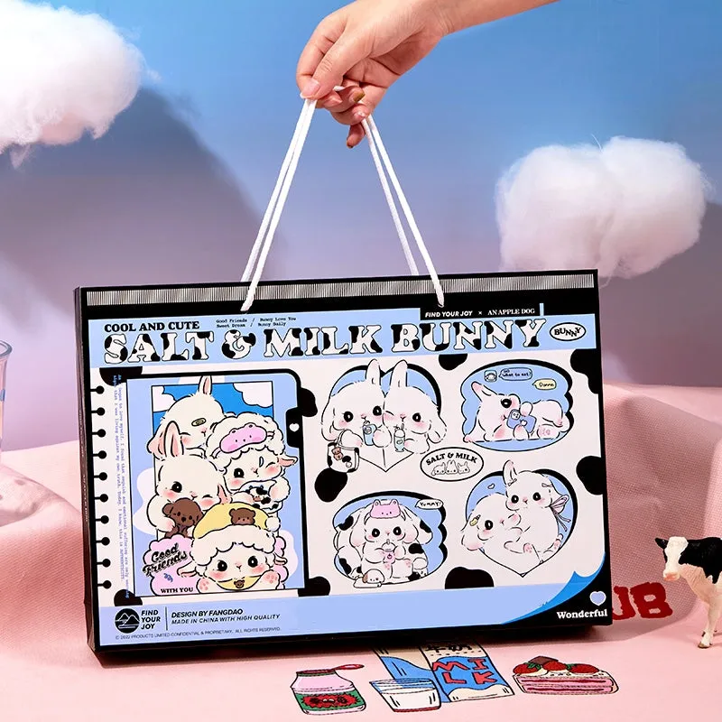 Cute Cartoon Animal Series Bunnies Journal Gift Box Set