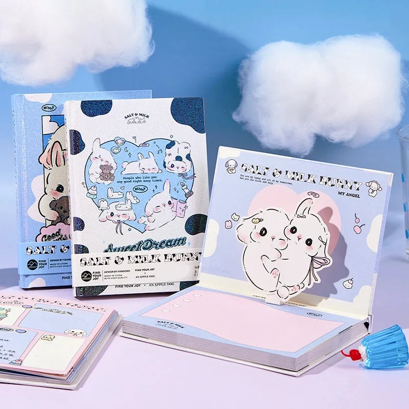 Cute Cartoon Animal Series Bunnies Journal Gift Box Set