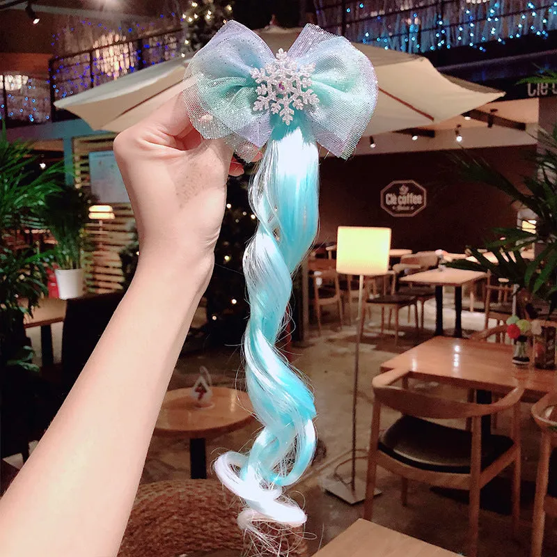 Cute Cartoon Bow Butterfly Colorful Braid