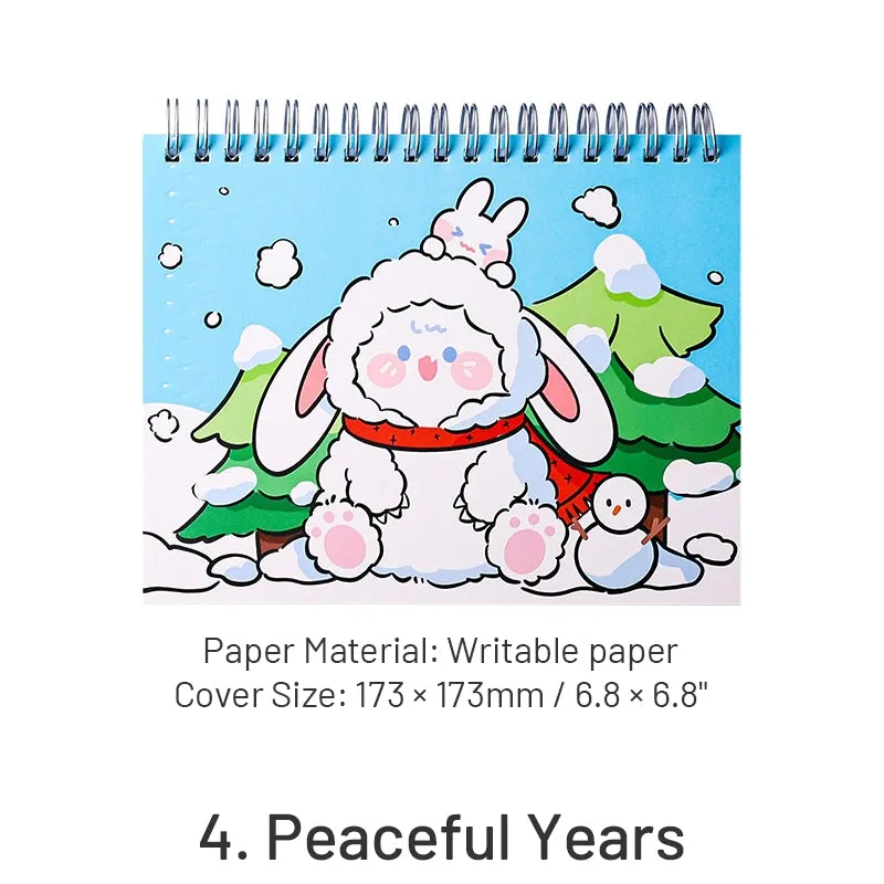 Cute Cartoon Rabbit Notebook