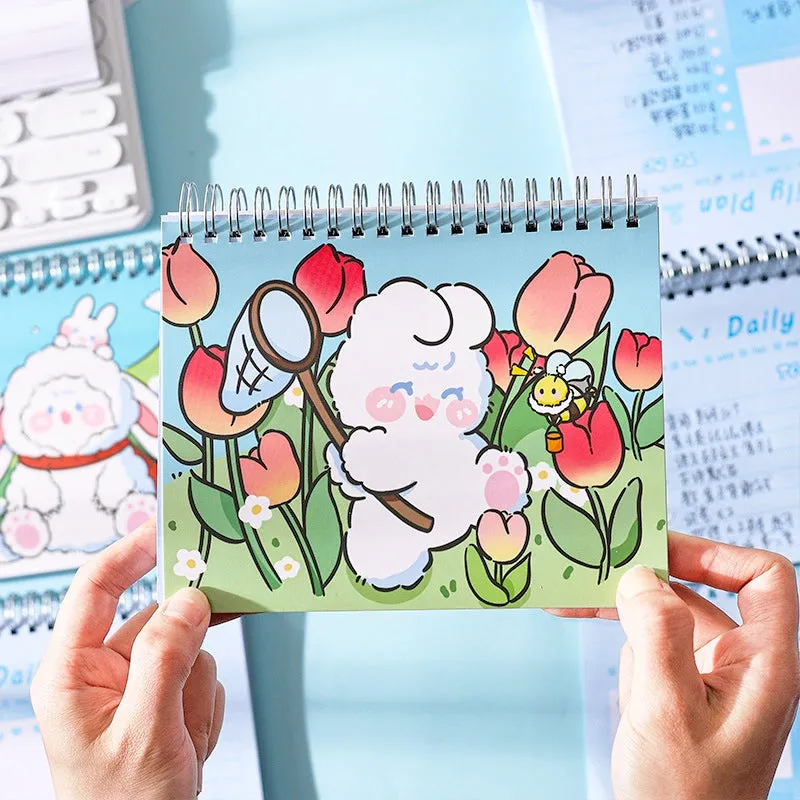 Cute Cartoon Rabbit Notebook