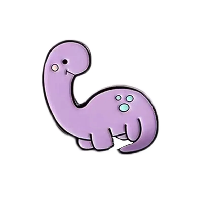 Cute Dinosaur Brooch Lapel Pin Badge for Women Gift Enamel Pin