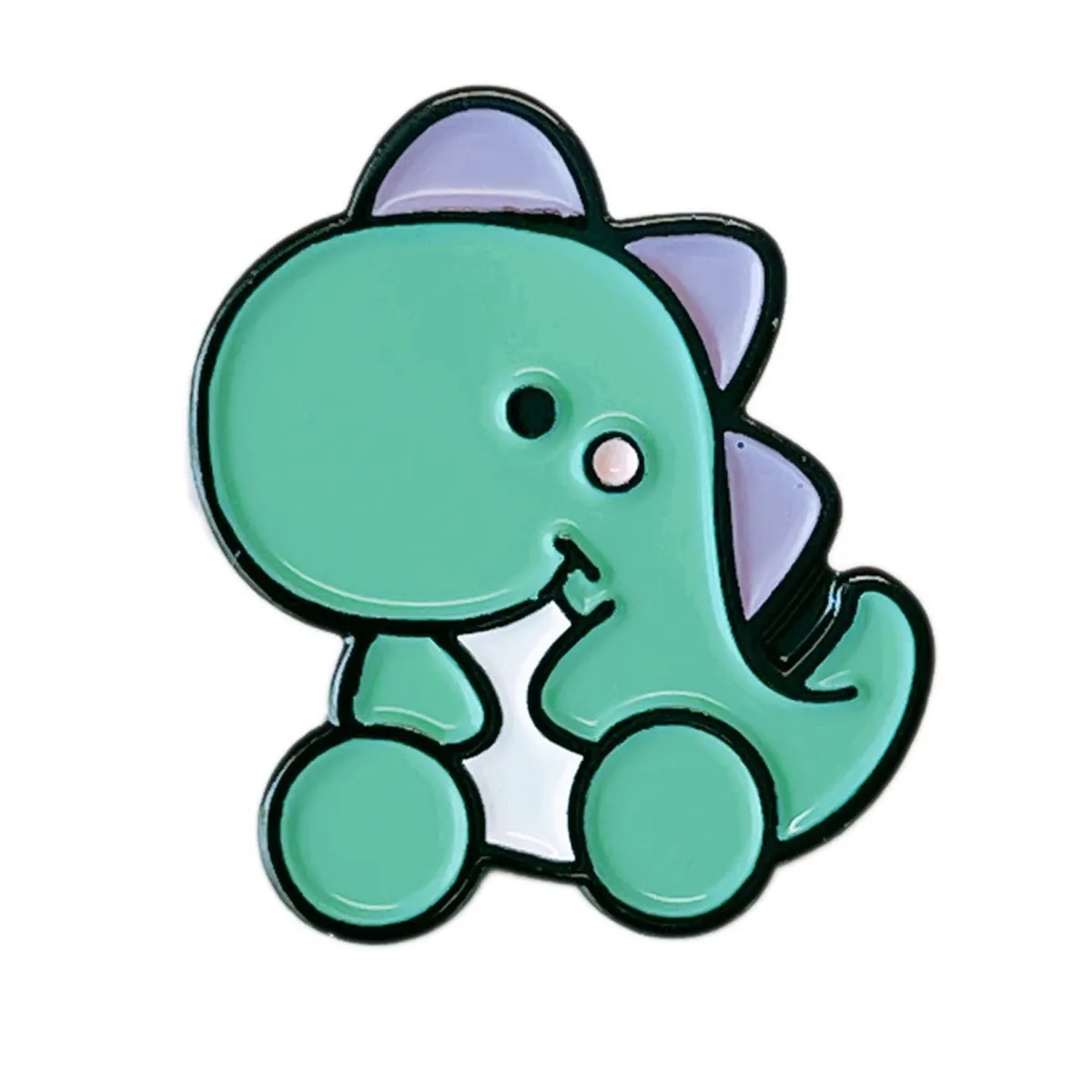 Cute Dinosaur Brooch Lapel Pin Badge for Women Gift Enamel Pin