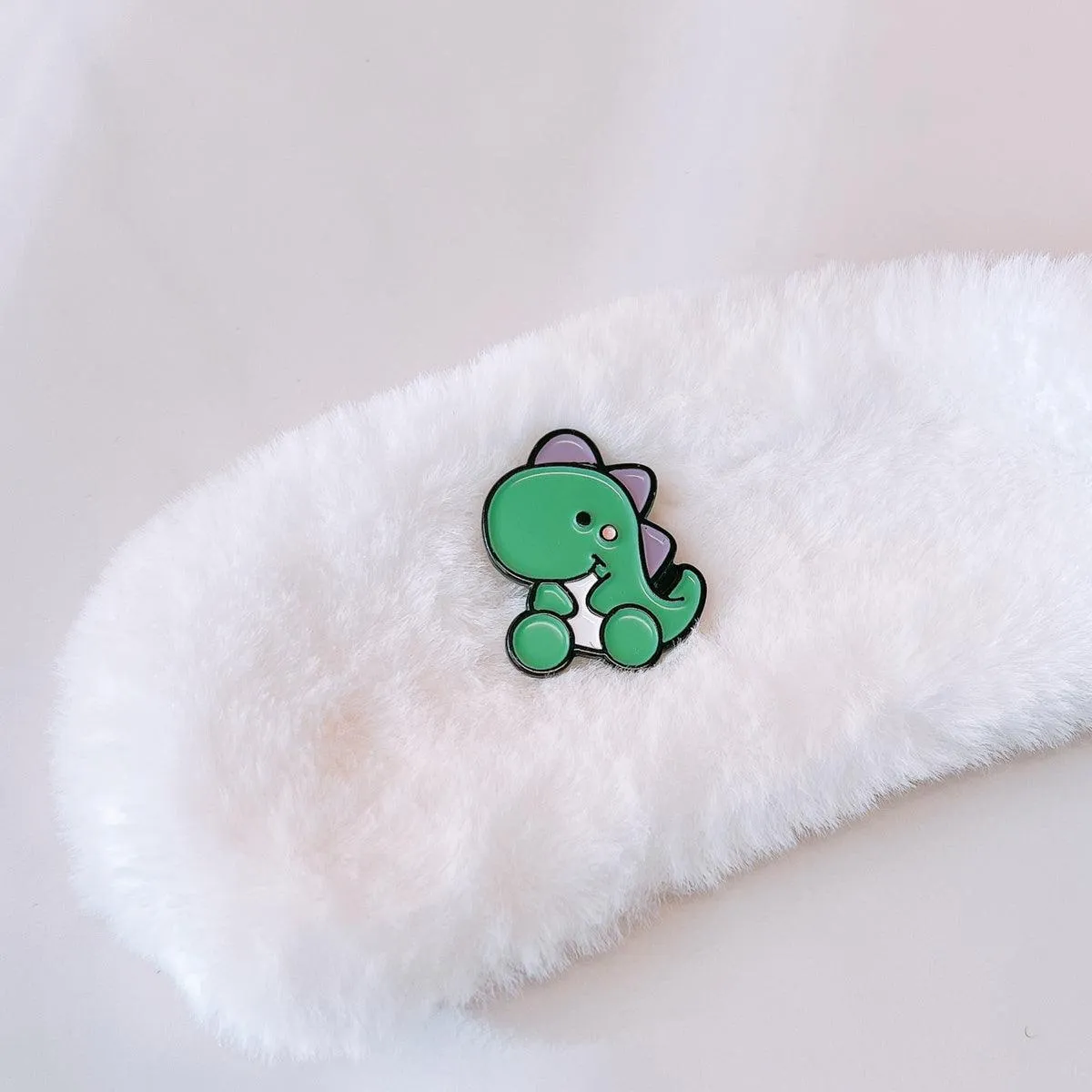 Cute Dinosaur Brooch Lapel Pin Badge for Women Gift Enamel Pin