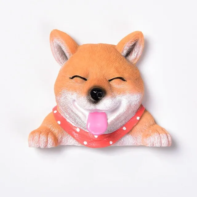 Cute Dog Resin Switch Sticker
