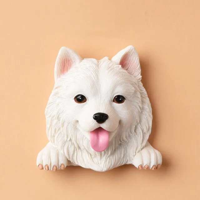 Cute Dog Resin Switch Sticker