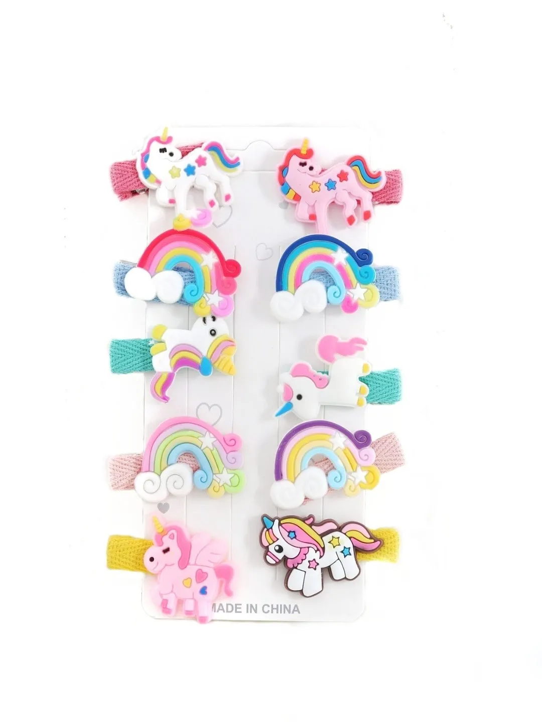 Cute Hair Clips for Girls, Pack of 3 - Multi