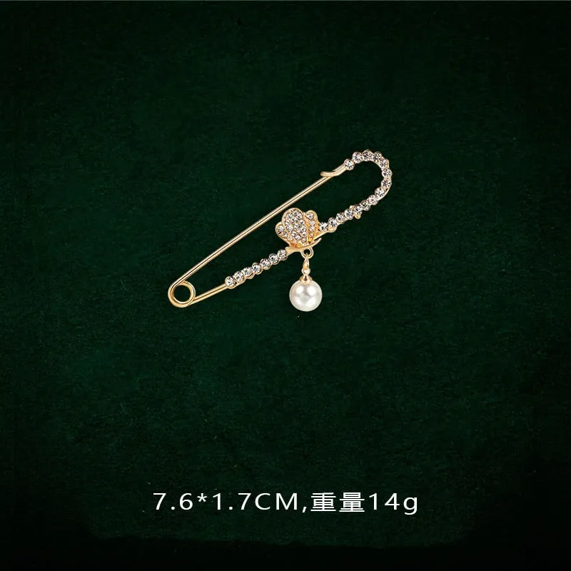 Cute Refined Crystal Rhinestone Branch Brooches