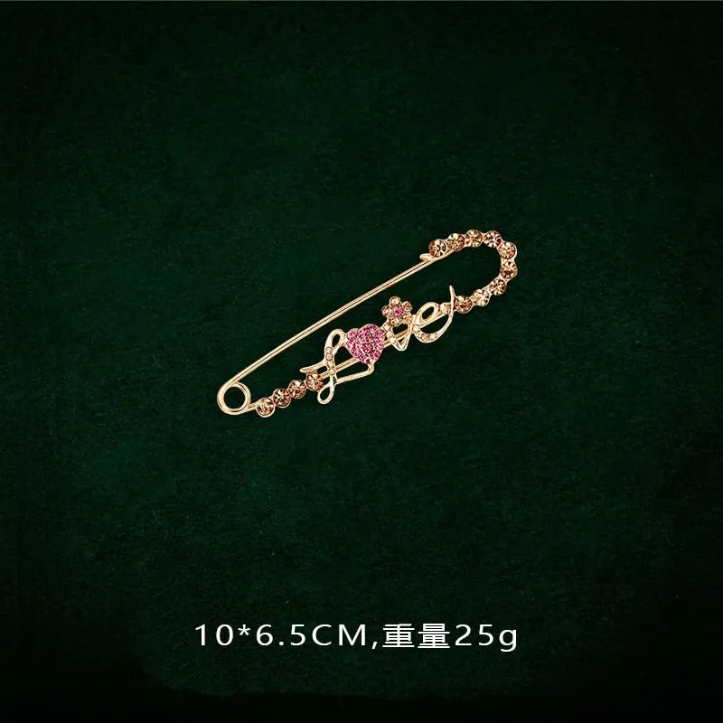 Cute Refined Crystal Rhinestone Branch Brooches