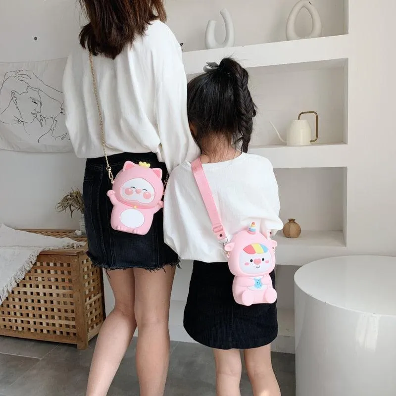 Cute Silicone Bear Bag