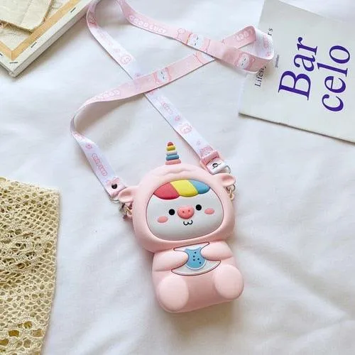 Cute Silicone Bear Bag