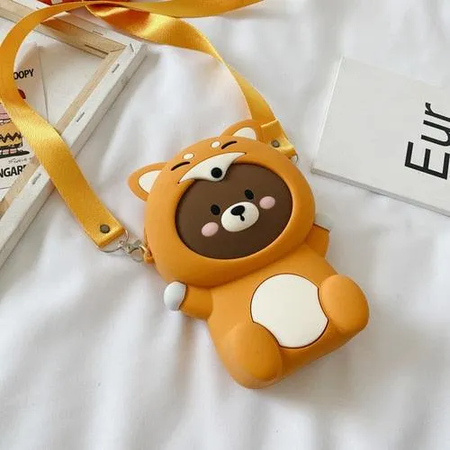 Cute Silicone Bear Bag