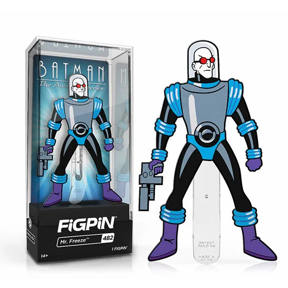 DC Batman The Animated Series: FiGPiN Enamel Pin Mr. Freeze (Limited Edition) [482]