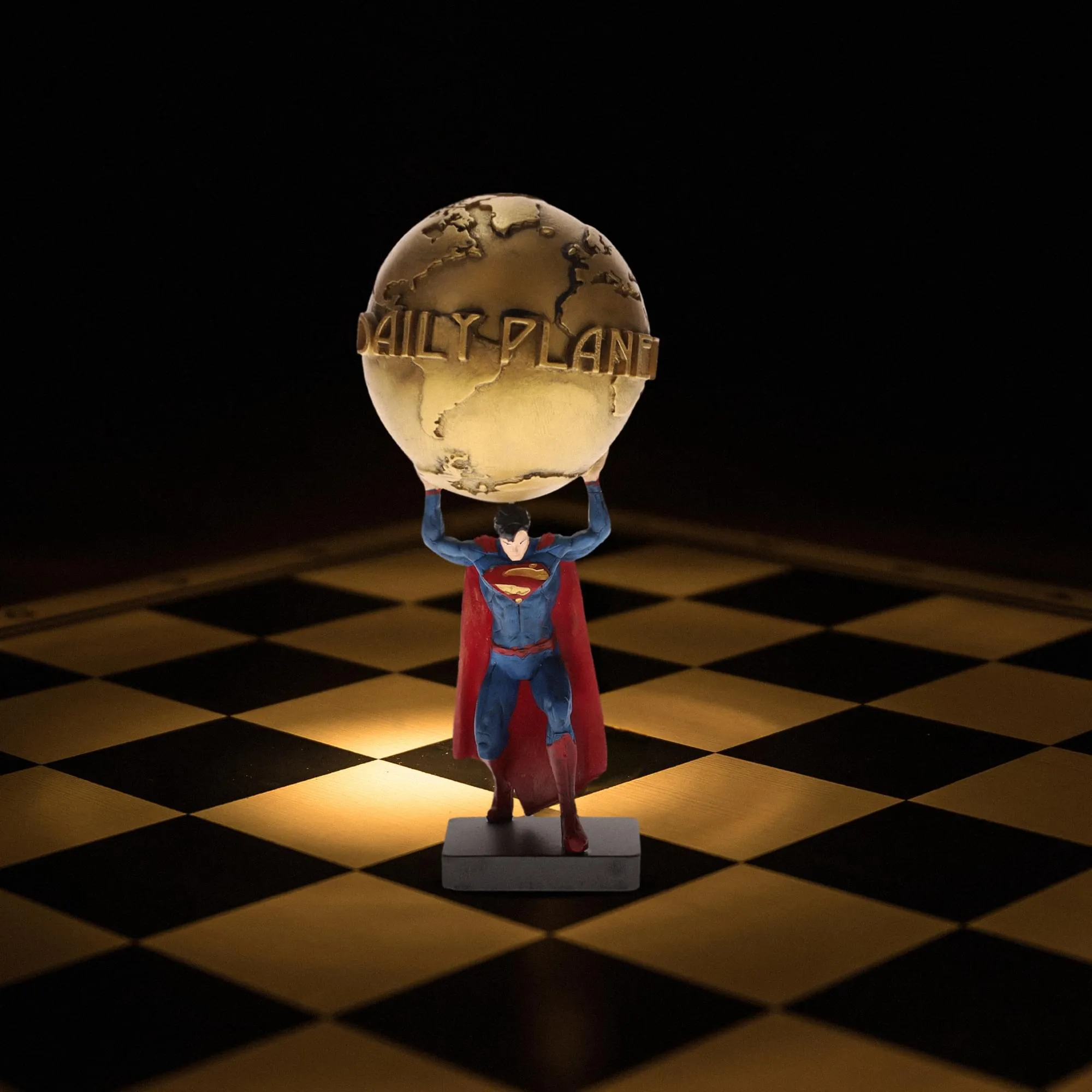 DC Chess Collection Special #4 Superman | Chess Piece Only