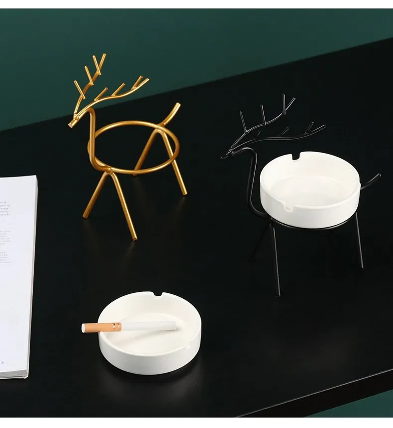 Deer Ashtray | Moose and Antler Trays | Cigarette Holder