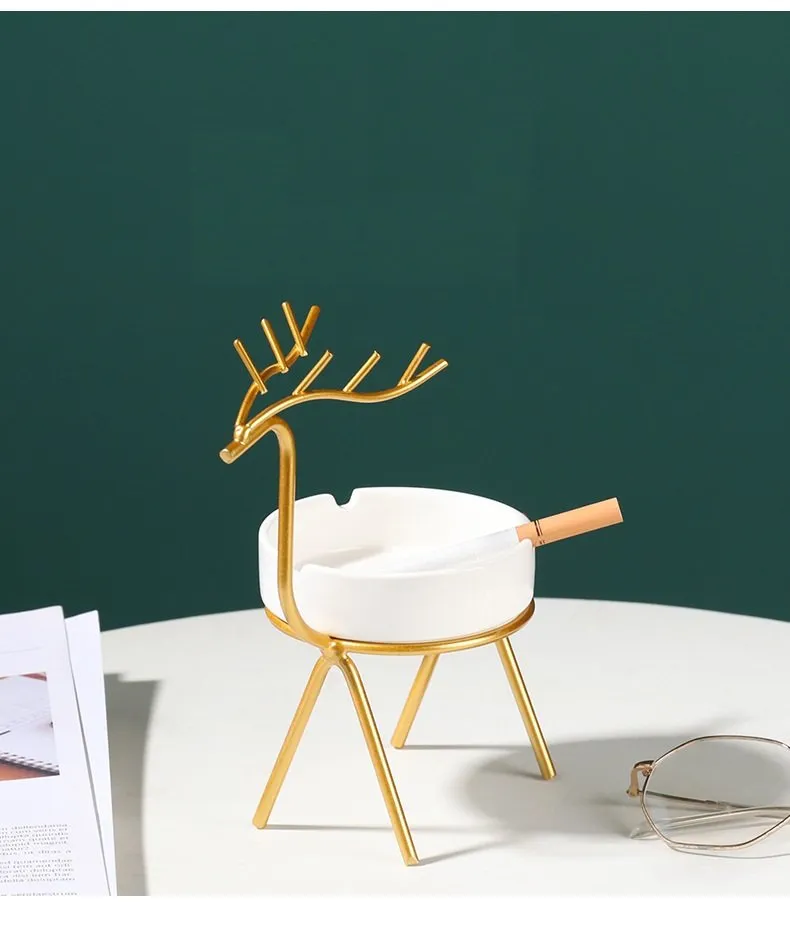 Deer Ashtray | Moose and Antler Trays | Cigarette Holder