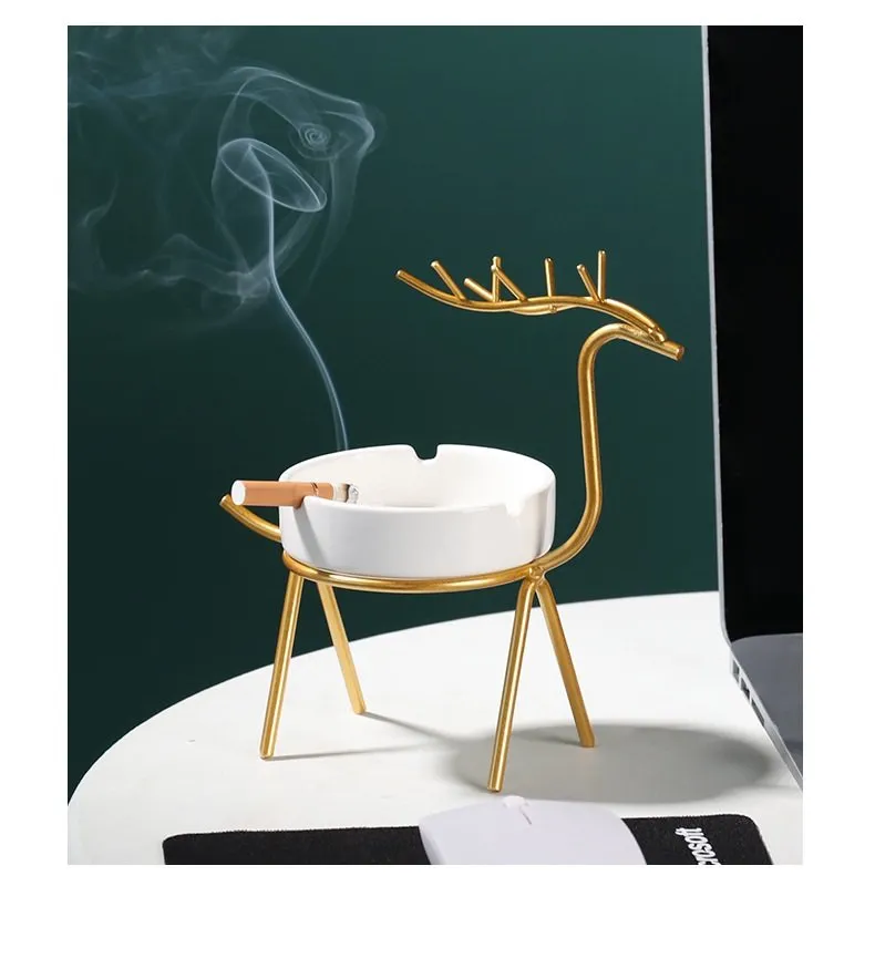 Deer Ashtray | Moose and Antler Trays | Cigarette Holder