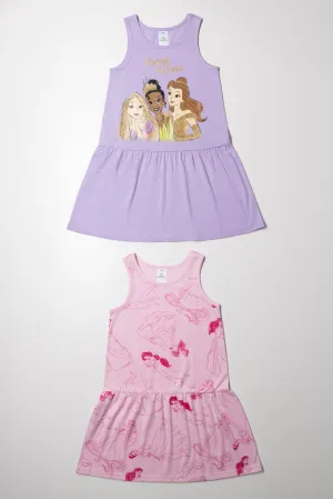 Disney Prince 2 Pack Dress Purple