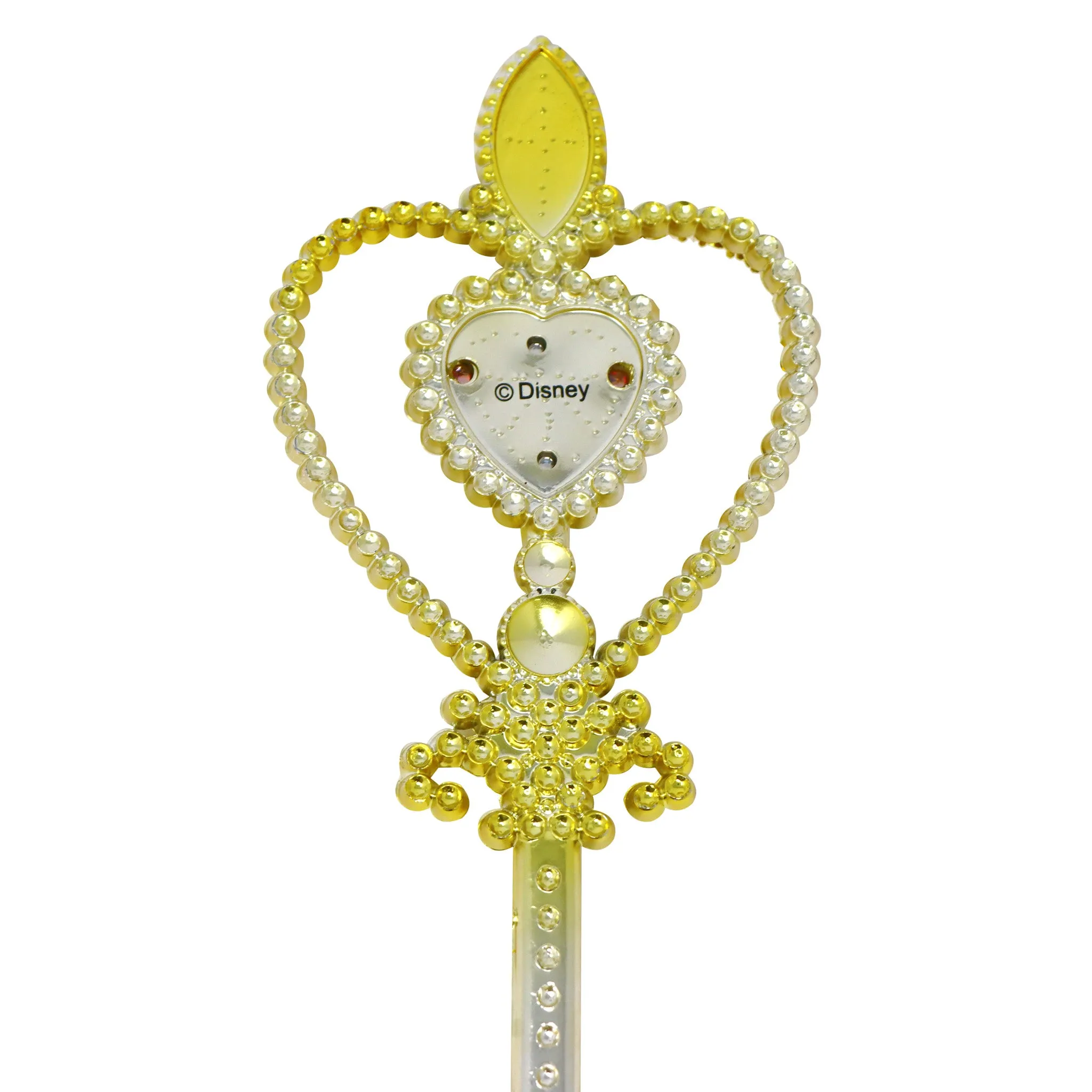 Disney Princess Belle Heart Gemstone & Glitter Wand