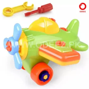 DIY Cartoon Airplane Assembling For Toddlers