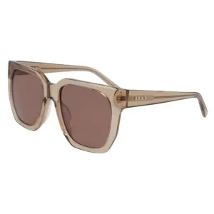 Dkny Women's Sunglasses - Crystal Camel Square Frame Brown Lens | DKNY DK513S 250