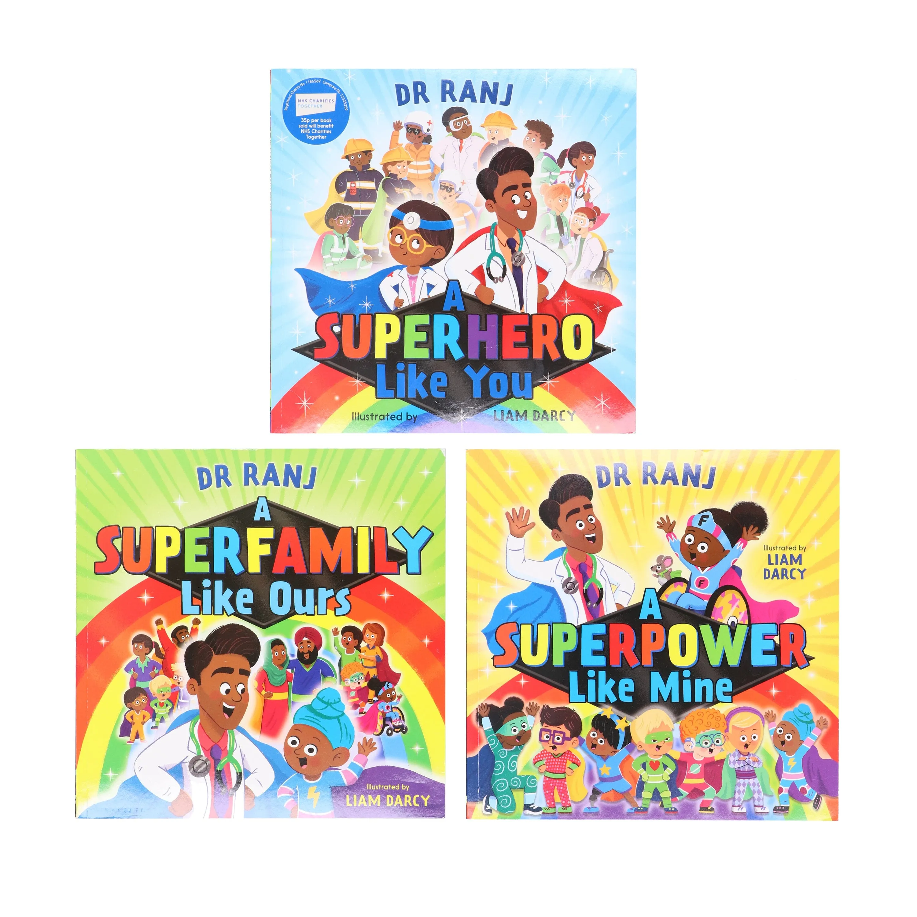 Dr. Ranj Singh 3 Books Collection Set - Ages 3-5 - Paperback