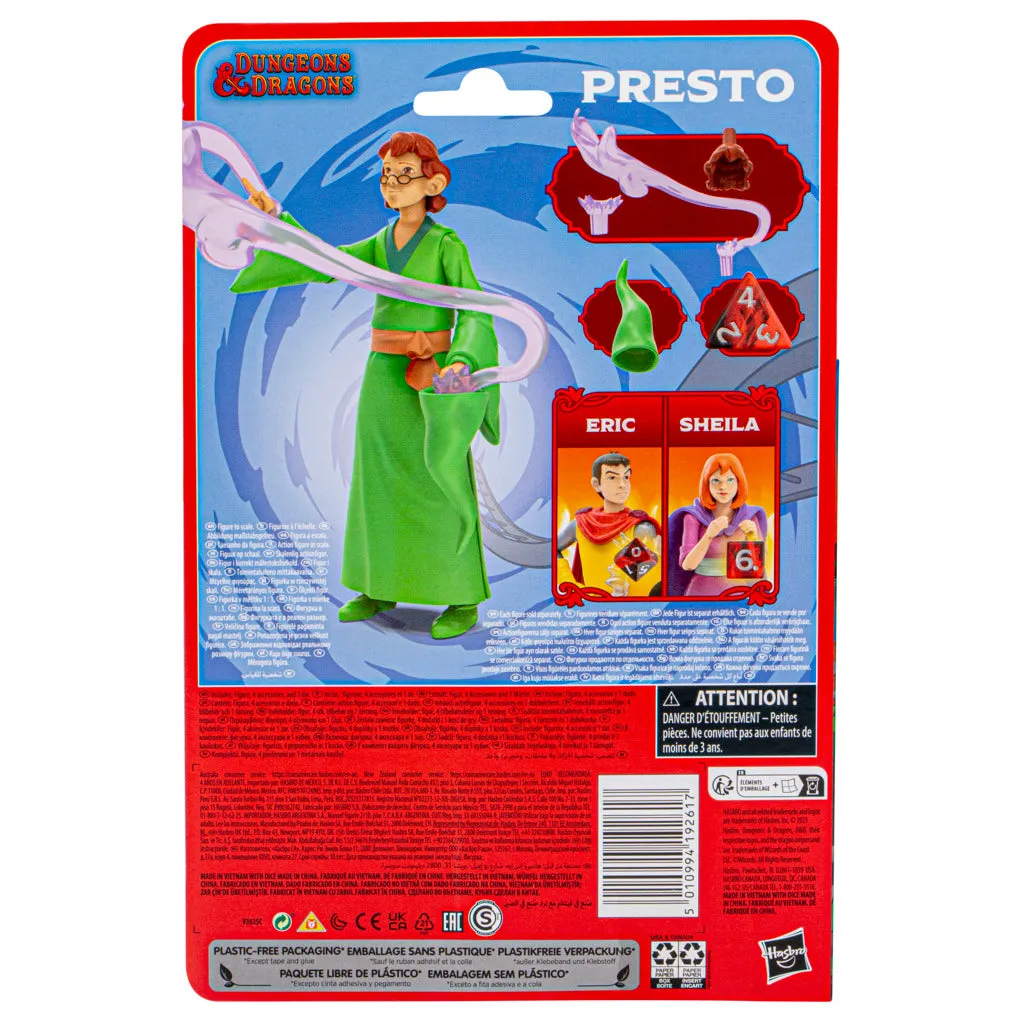 Dungeons & Dragons Cartoon Classics Action Figure Presto