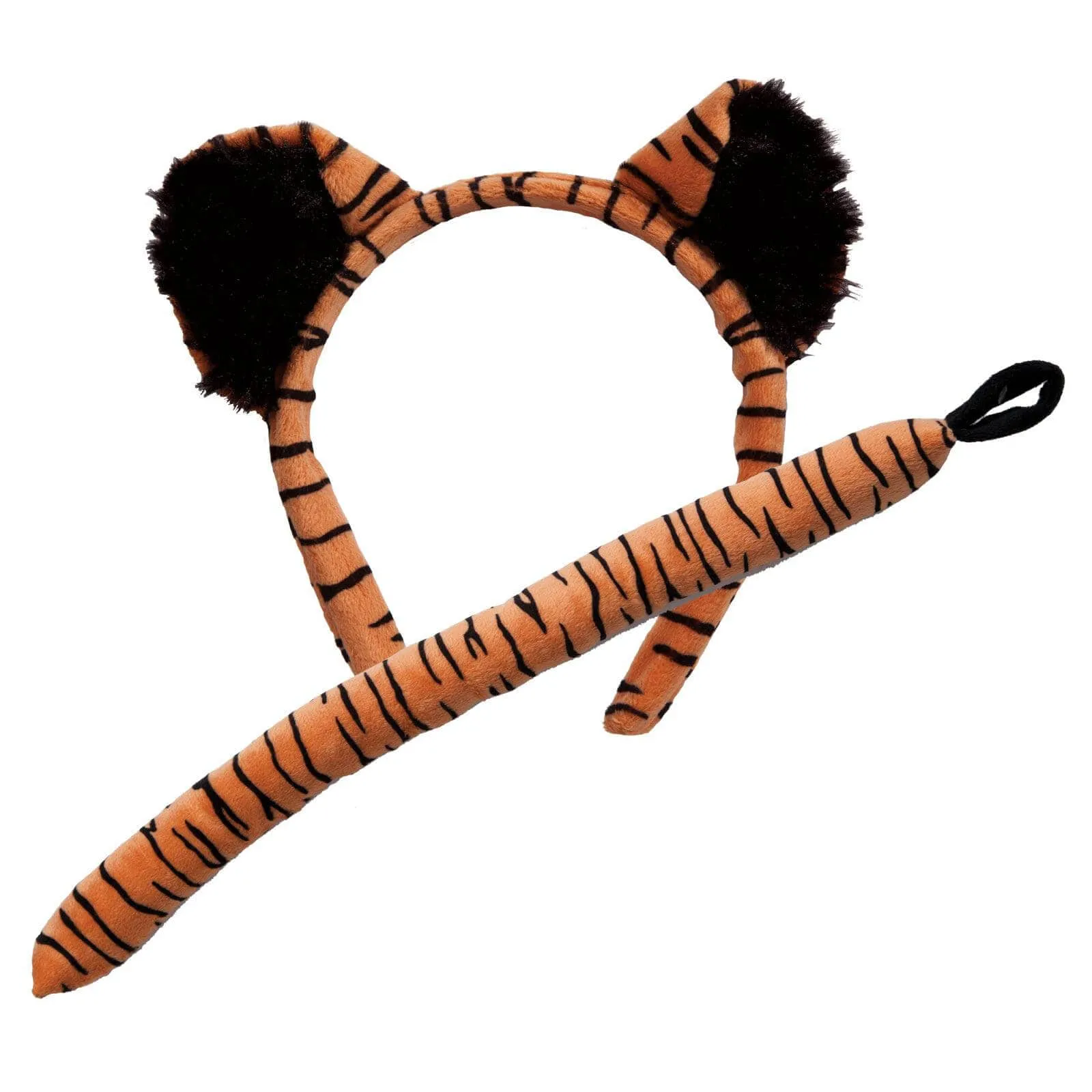 Ears & Tail Set Kids Wild Animals Fancy Dress Zoo Safari