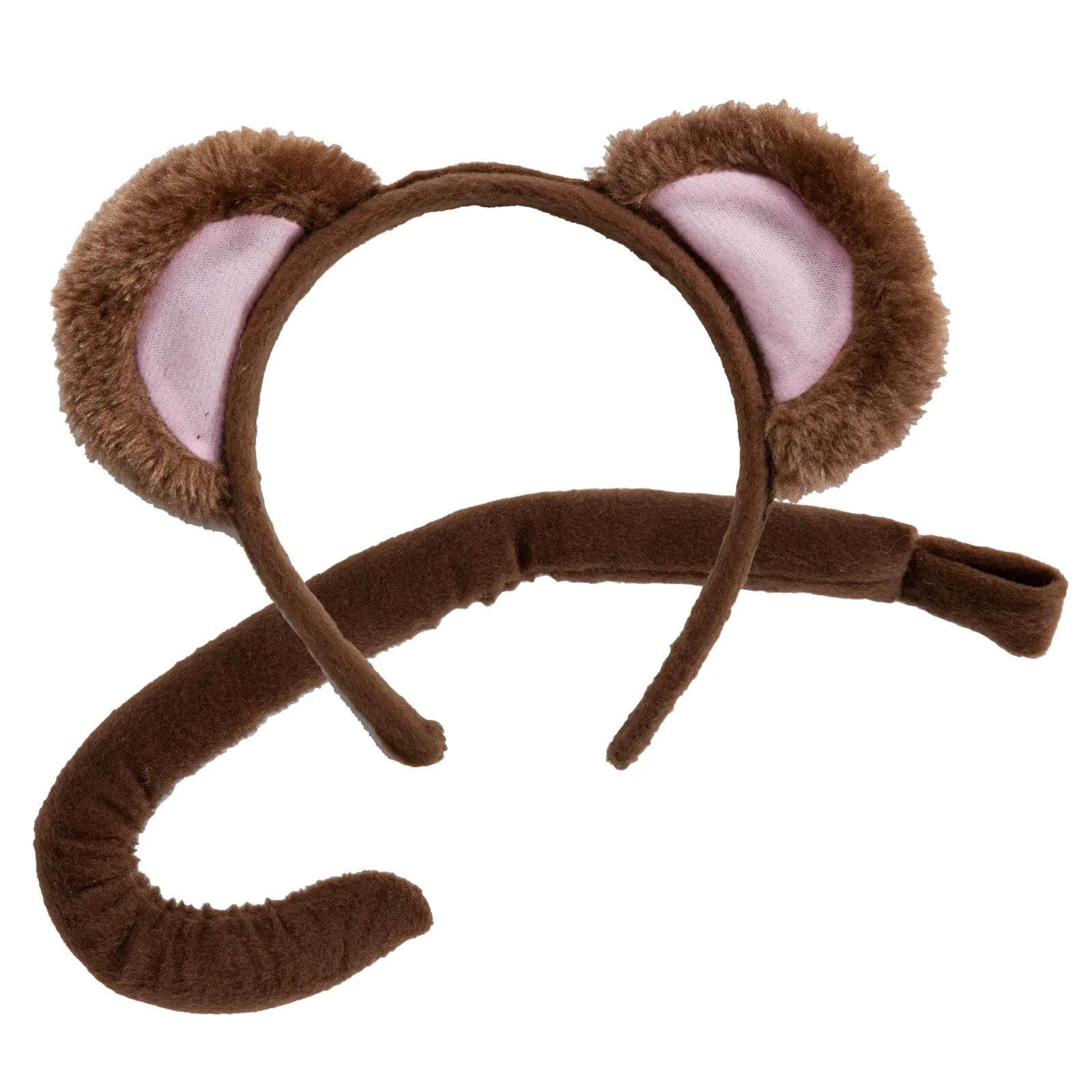 Ears & Tail Set Kids Wild Animals Fancy Dress Zoo Safari