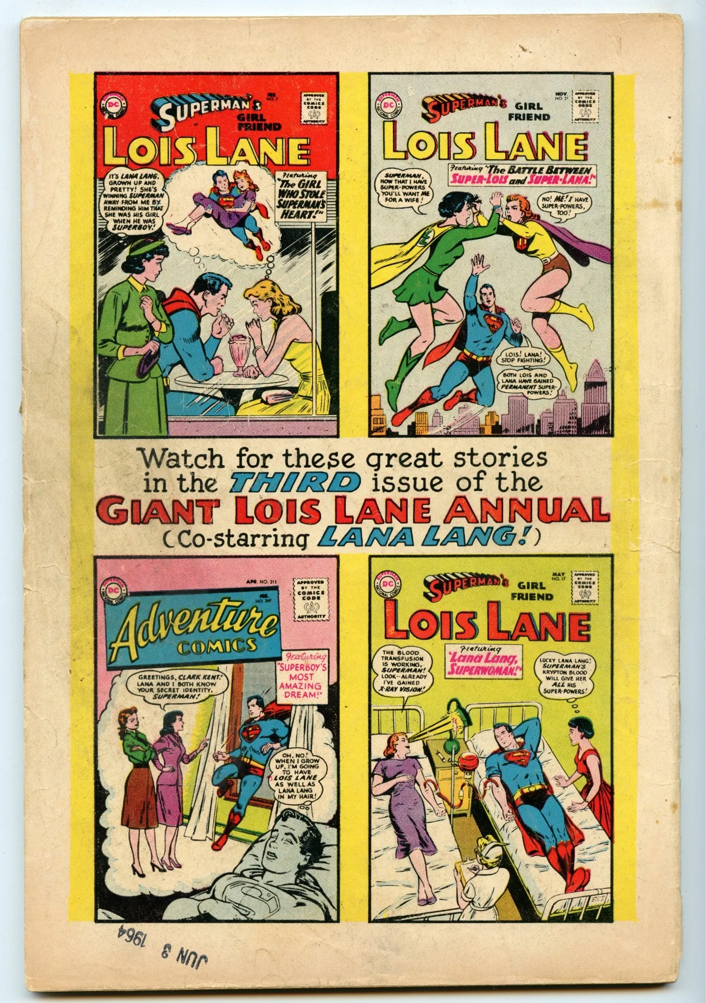 Eighty Page Giant 1 (Aug 1964) GD  (2.5)