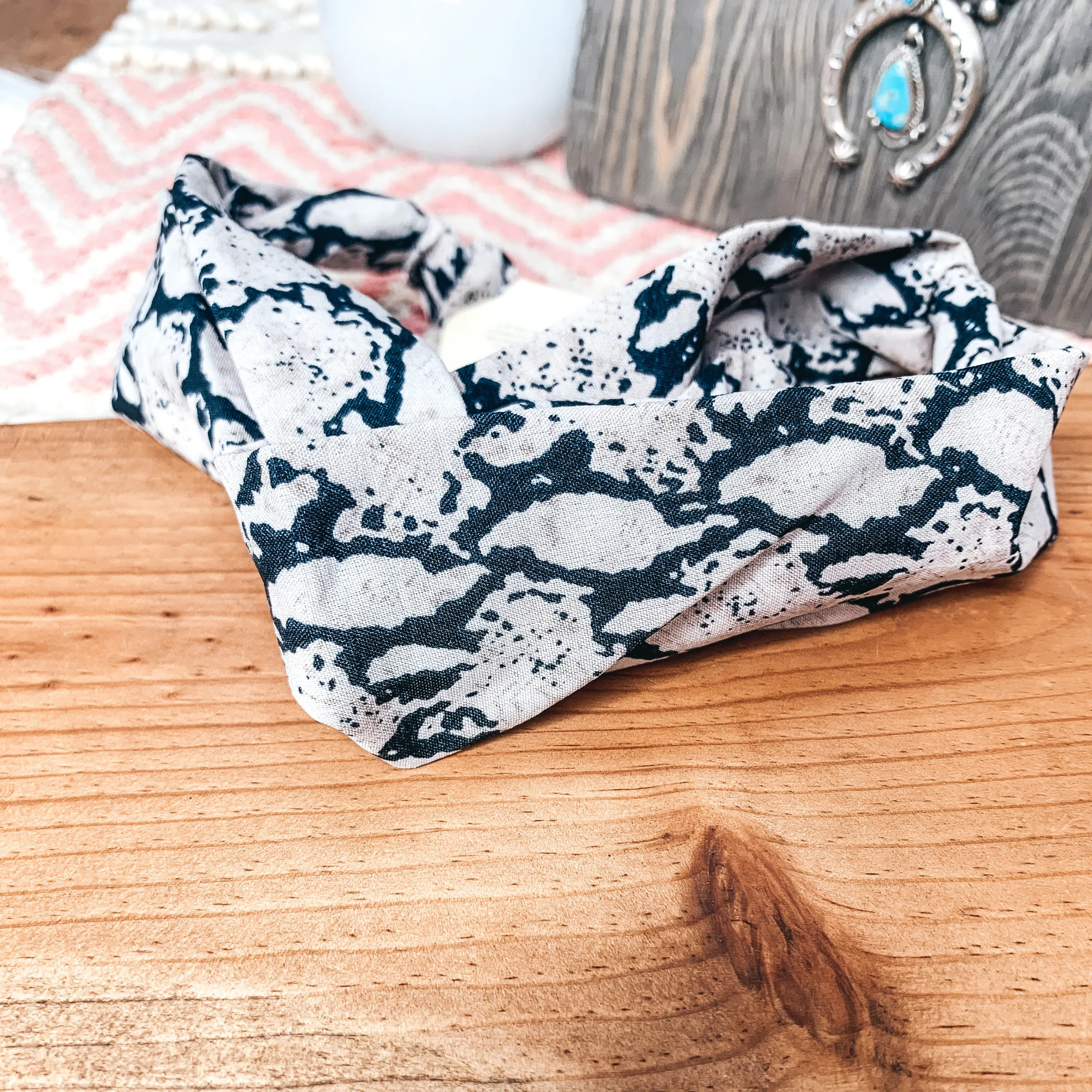 Elastic Animal Print Headbands