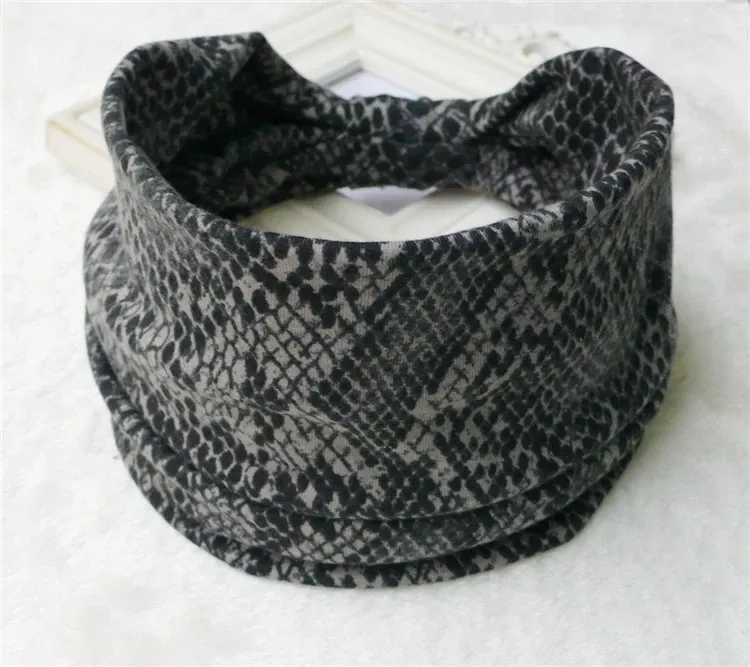 Elastic Headbands-Wide Patterned