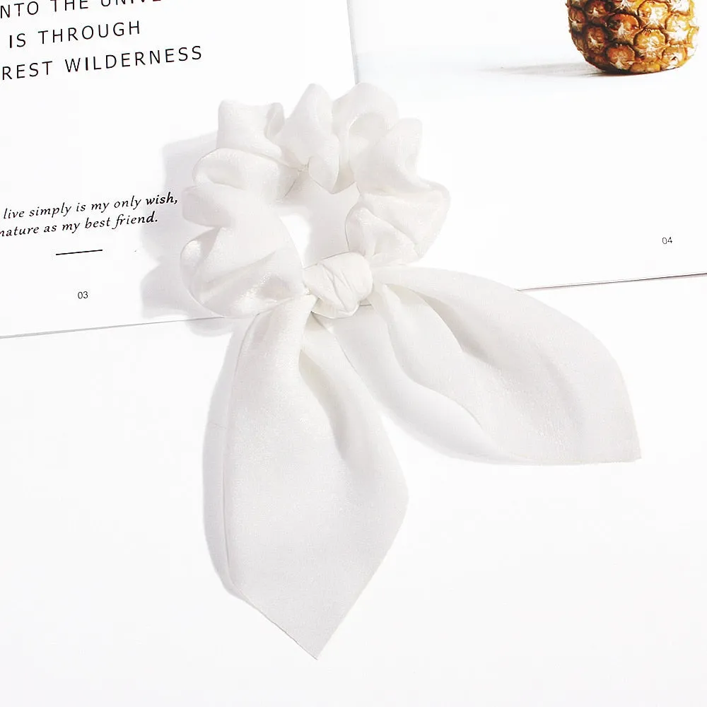 Elastic Ribbon Bow Hair Band for Girls