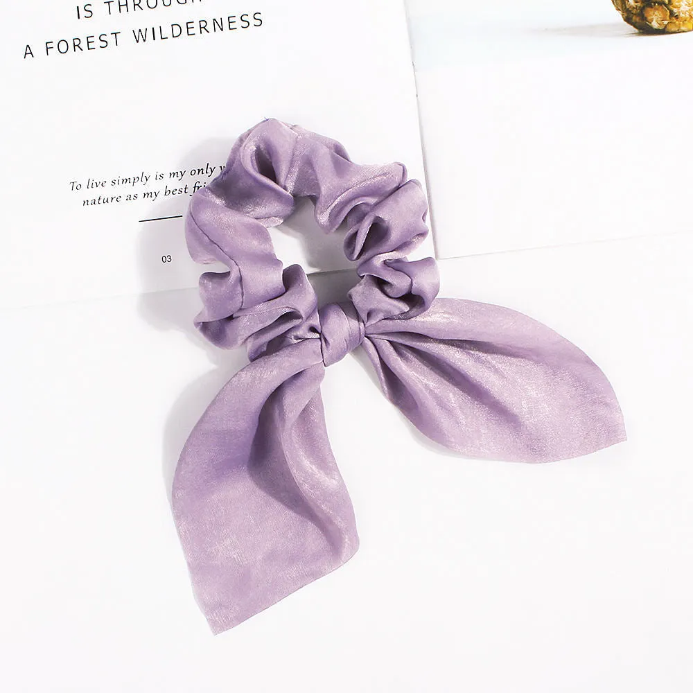 Elastic Ribbon Bow Hair Band for Girls