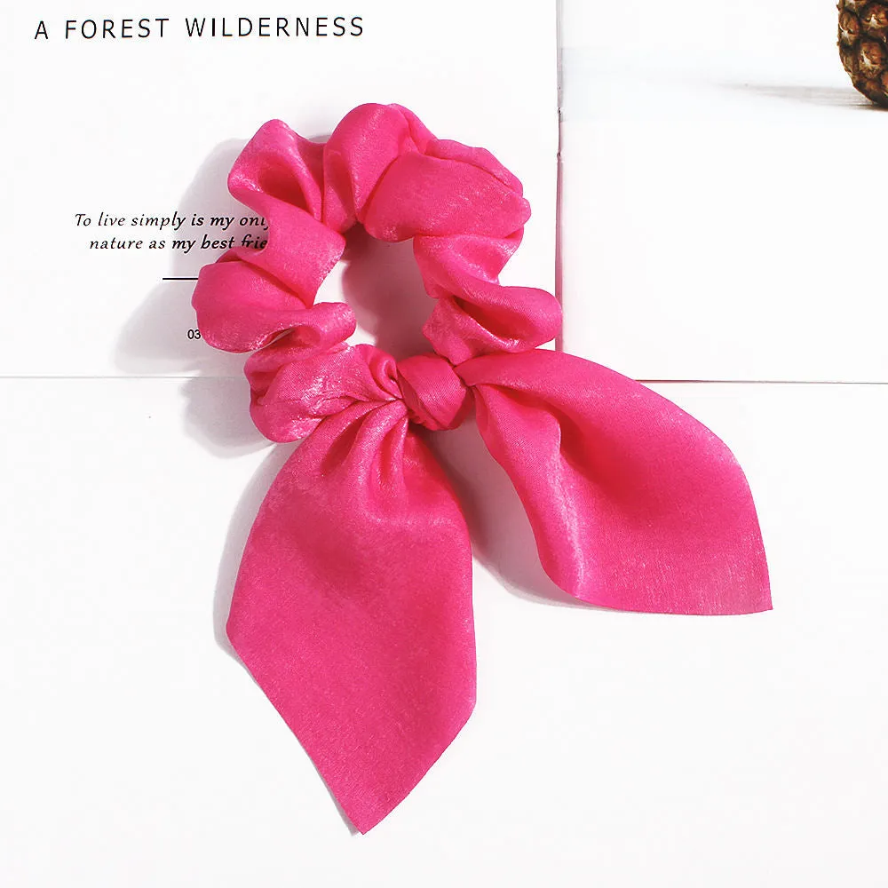 Elastic Ribbon Bow Hair Band for Girls