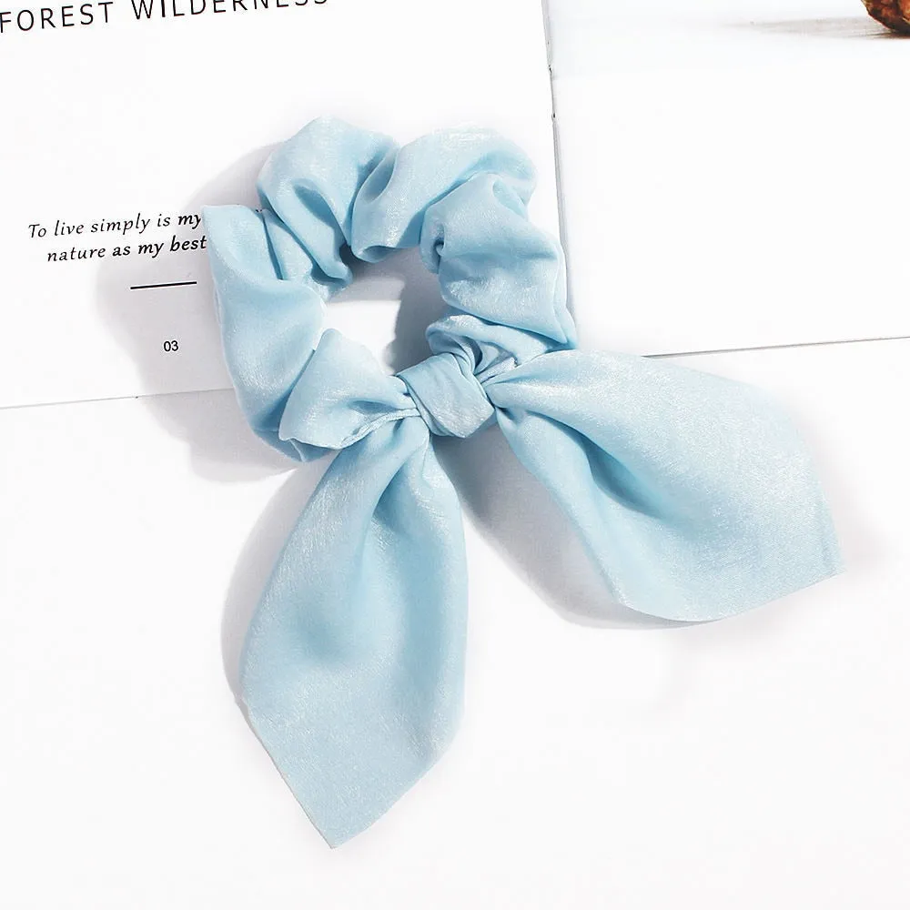 Elastic Ribbon Bow Hair Band for Girls