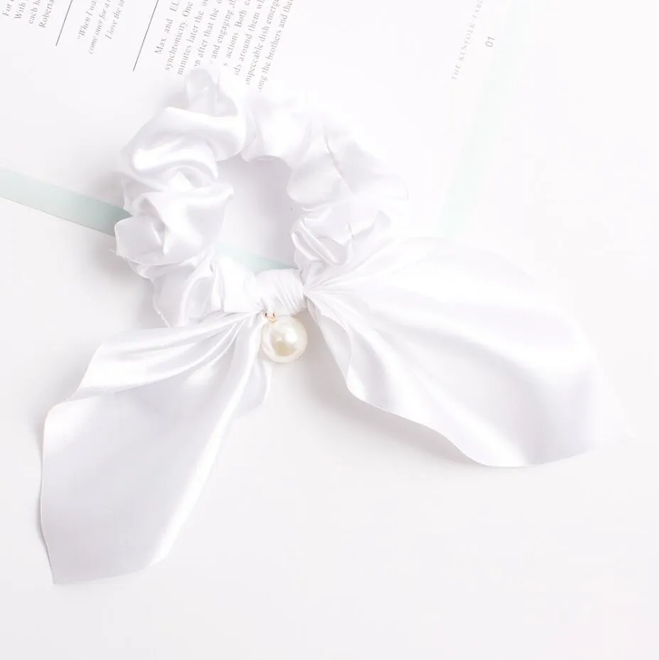 Elastic Ribbon Bow Hair Band for Girls