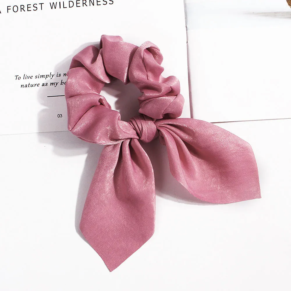 Elastic Ribbon Bow Hair Band for Girls